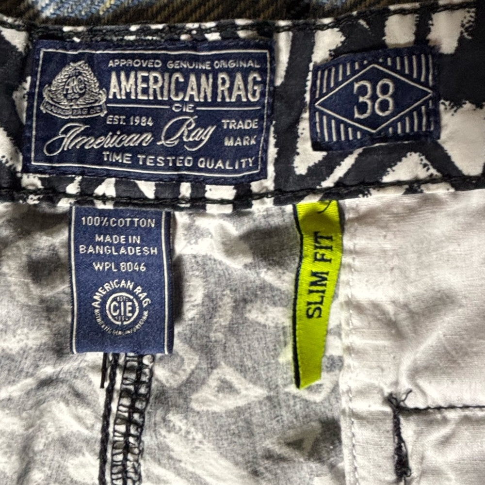AMERICAN RAG 38 Tribal. Print WAIST SHORTS